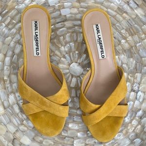 Women’s Karl Lagerfeld open toe shoes